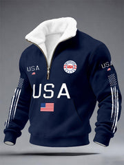 Men's USA Flag Sweatshirts