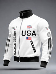 Men's USA Flag Jackets