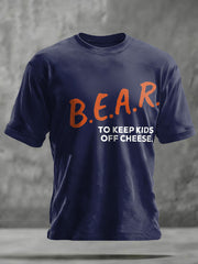 Unisex Bears Nation Football Lover Printed T-shirt