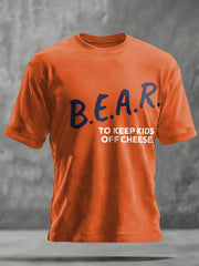 Unisex Bears Nation Football Lover Printed T-shirt
