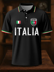 Men's Italian Soccer 2026 Printed Casual Top