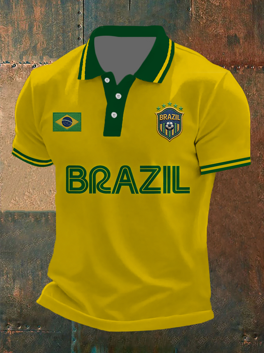 Men's Brazil Soccer Shirt