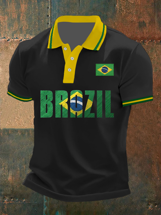 Men's Brazil Soccer Shirt