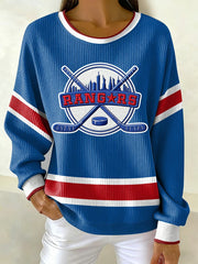 Women's Hockey Printed Sweatshirt