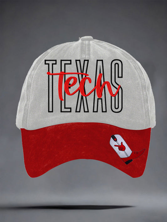 Unisex Retro Football Print Hat