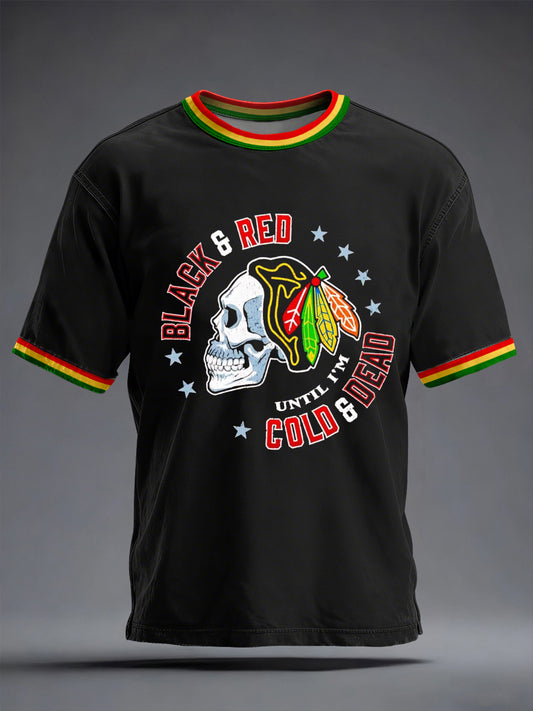 Men's Chicago Ice Hockey Print t-shirt