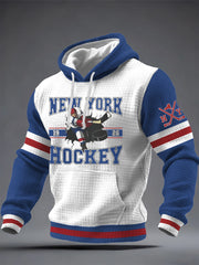 Men's Ice Hockey Printed Hoodie