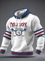 Men's Ice Hockey Printed Hoodie