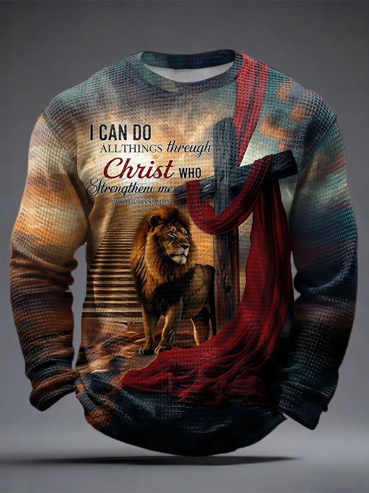 Men's Faith Waffle Top