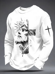 Men's Faith Waffle Top