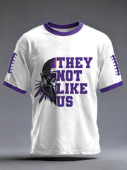 Men's They Not Like Us Football Fans Gameday Casual Tee