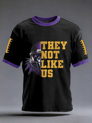 Men's They Not Like Us Football Fans Gameday Casual Tee
