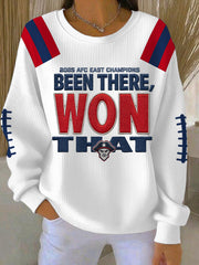 Women's Been There, Won That Gift For Football Fans Casual Sweatshirt