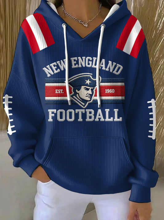 Women's Football Fans Gameday Casual Hoodie