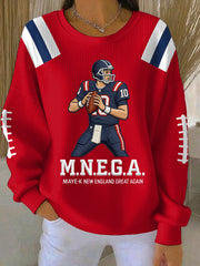 Women's Football Fans Gameday Casual Sweatshirt