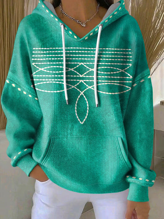 Women's Vintage Western Hoodie