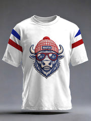 Men's Bills Mafia Football Fans Gameday Casual Tee