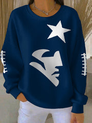 Women's Football Fans Gameday Casual Sweatshirt