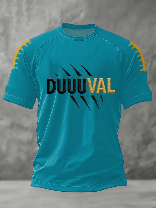 Men's DUUUVAL Football Fans Gameday Casual Tee