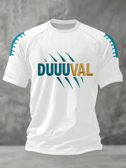 Men's DUUUVAL Football Fans Gameday Casual Tee