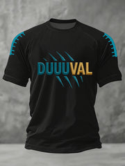 Men's DUUUVAL Football Fans Gameday Casual Tee