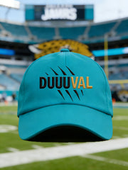Unisex DUUUVAL Print Football Fans Gameday Hat