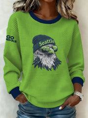 Women's American football sweatshirt