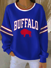 Women's Football Fans Gameday Casual Sweatshirt