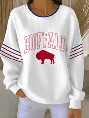 Women's Football Fans Gameday Casual Sweatshirt