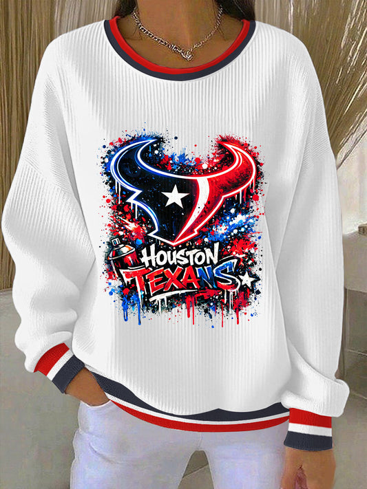 Women's American football sweatshirt