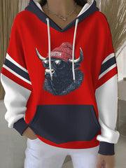 Women's American football hoodie