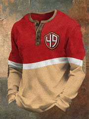 Men's American Football Print Casual T-Shirt