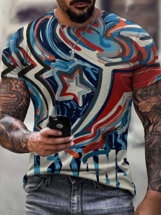 Men's American football T-shirt