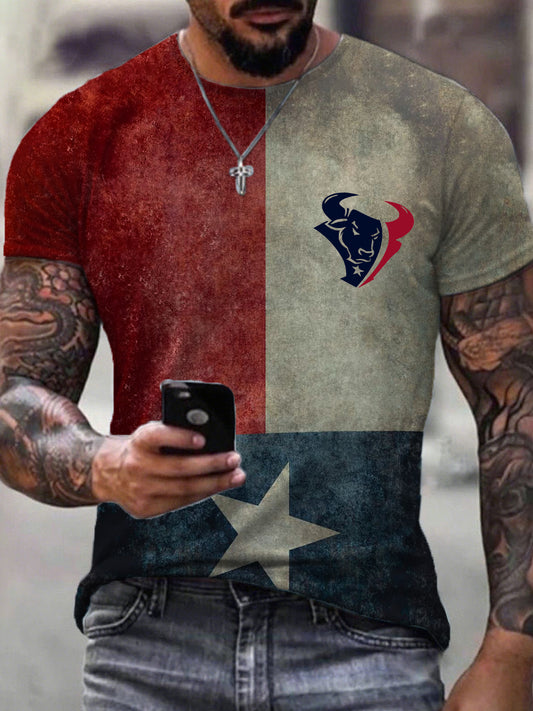Men's American football T-shirt