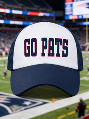 Unisex Go Pats! Football Fans Gameday Hat