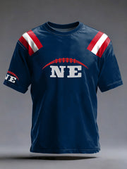 Men's  Football Fans Gameday Casual Short Sleeve  T-shirt