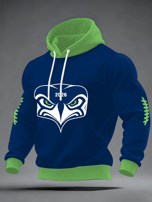 Men's American football hoodie