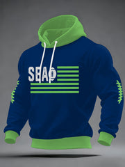 Men's American football hoodie