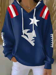 Women's Football Fans Gameday Casual Hoodie