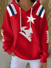 Women's Football Fans Gameday Casual Hoodie