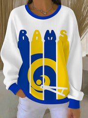 Women's American football sweatshirt