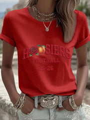 Women's College American Football T-Shirt