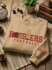 Women's college American football sweatshirt