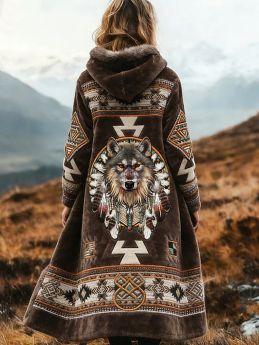 Women's Western Aztec Cozy Cardigan