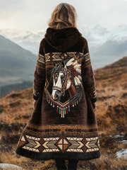 Women's Western Flannel Coat