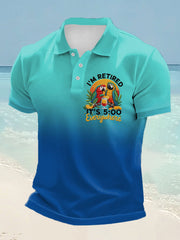 Men's  It‘s 5 O'clock Everywhere Ptinted polo shirt