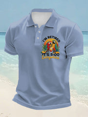 Men's  It‘s 5 O'clock Everywhere Ptinted polo shirt