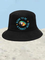 Unisex Born to Be a Parrot Head  Print Hat