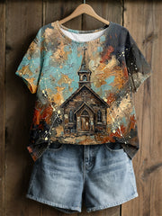 Women's Western-style Christian Church Tops