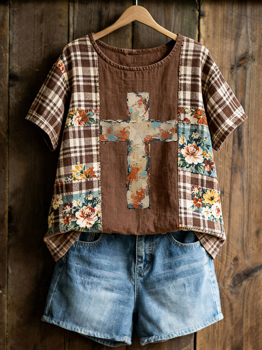 Women's Western Cross Tops